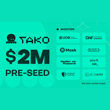 Tako Protocol Closes $2 Million In Pre Seed Round